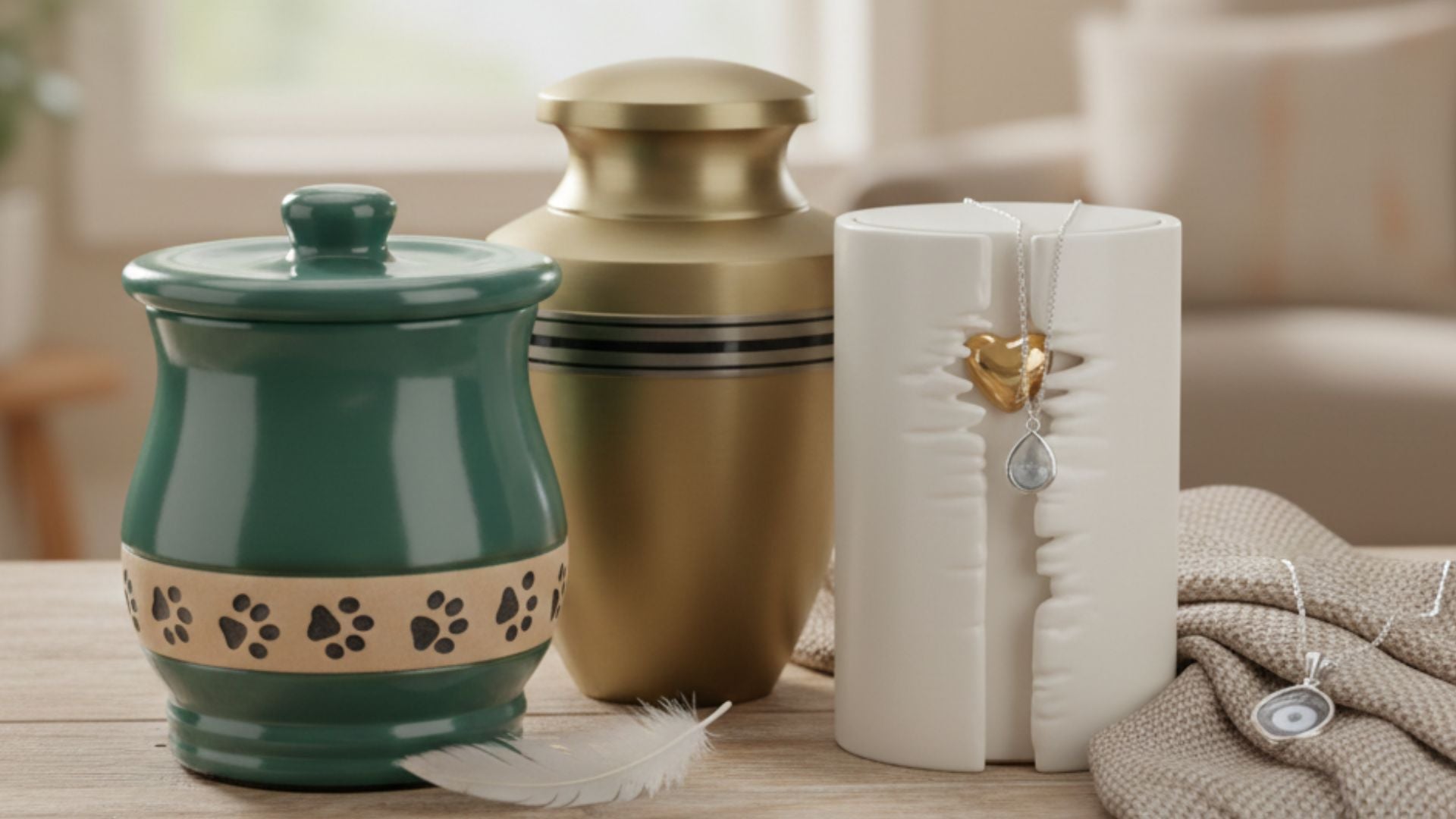Choosing Cremation Urns, Pet Urns, and Cremation Jewelry: A Practical