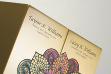 Mandala Companion Cremation Urn - Left Side - Artistic