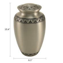 Athenaeum Pewter Adult Cremation Urn - Dimensions