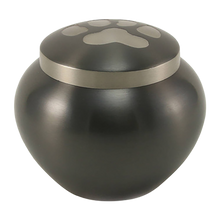 Slate Paw Print Medium Pet Cremation Urn
