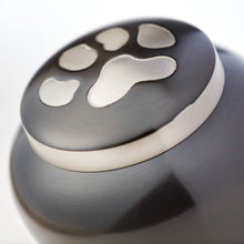 Slate Paw Print Large Pet Cremation Urn - Artistic