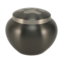 Slate Paw Print Large Pet Cremation Urn