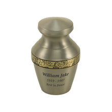 Elysium Pewter Keepsake Urn - Personalized