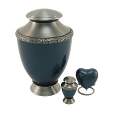 Heirloom Indigo Heart Keepsake Urn - Series