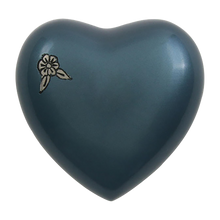 Heirloom Indigo Heart Keepsake Urn