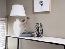 Arabelle Angel Wings Textured Slate Adult Cremation Urn - Lifestyle