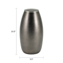 Arabelle Textured Slate Adult Cremation Urn - Dimensions