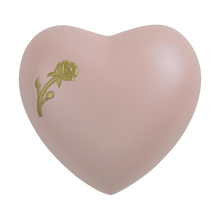 Aero Rose Heart Keepsake Urn