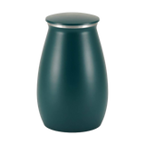 Tapered Teal Sapphire Granite Extra Large Pet Cremation Urn