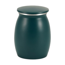 Tapered Teal Sapphire Granite Medium Pet Cremation Urn
