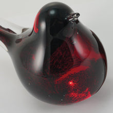 Songbird Scarlet Glass Keepsake Urn - Artistic
