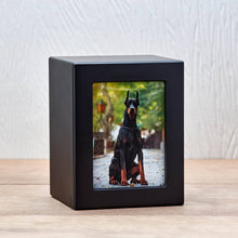 Black Photo Frame Large Pet Cremation Urn - Lifestyle