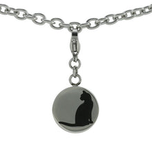 Silhouette Cat Bracelet Pet Cremation Jewelry - Artistic