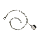 Silhouette Cat Bracelet Pet Cremation Jewelry