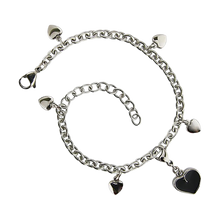Big Heart and Small Charms Bracelet Pet Cremation Jewelry