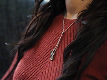 Pewter Companion Helichrysum Flower Cremation Necklace - Lifestyle