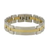 Pewter Bronze Cable Link Cremation Charm