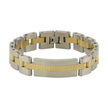 Pewter Bronze Cable Link Cremation Charm