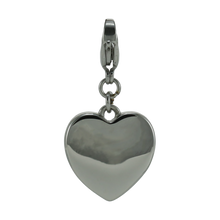Stainless Steel Heart Cremation Charm