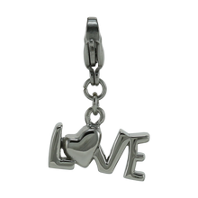 Stainless Steel Love Cremation Charm