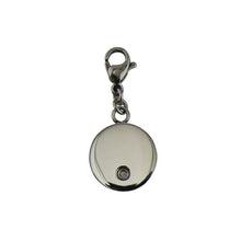 Black Paw Print Charm Pet Cremation Jewelry - Artistic