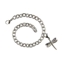 Dragonfly Stainless Steel Cremation Charm