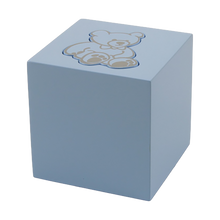 Teddy Bear Design Glossy Baby Small Cremation Urn