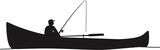 Fishing/Fisherman in Canoe