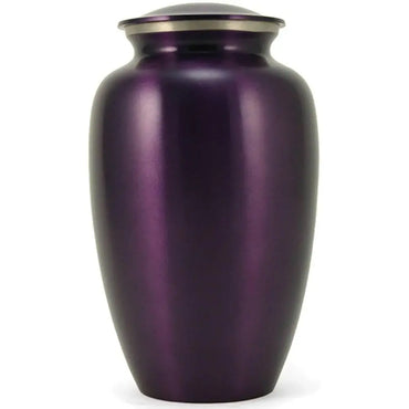 Pantera Adult Purple Brass Urn - funeral.com