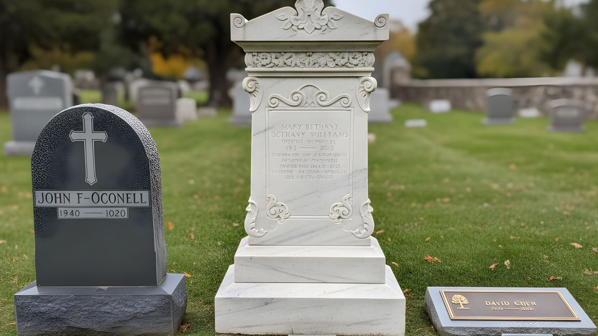 Headstone vs. Tombstone vs. Gravestone: Memorial Marker Guide | Funeral ...