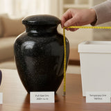 Urn Sizes Made Simple: Full-Size vs Keepsake vs Temporary Urns (With Capacity Rules)