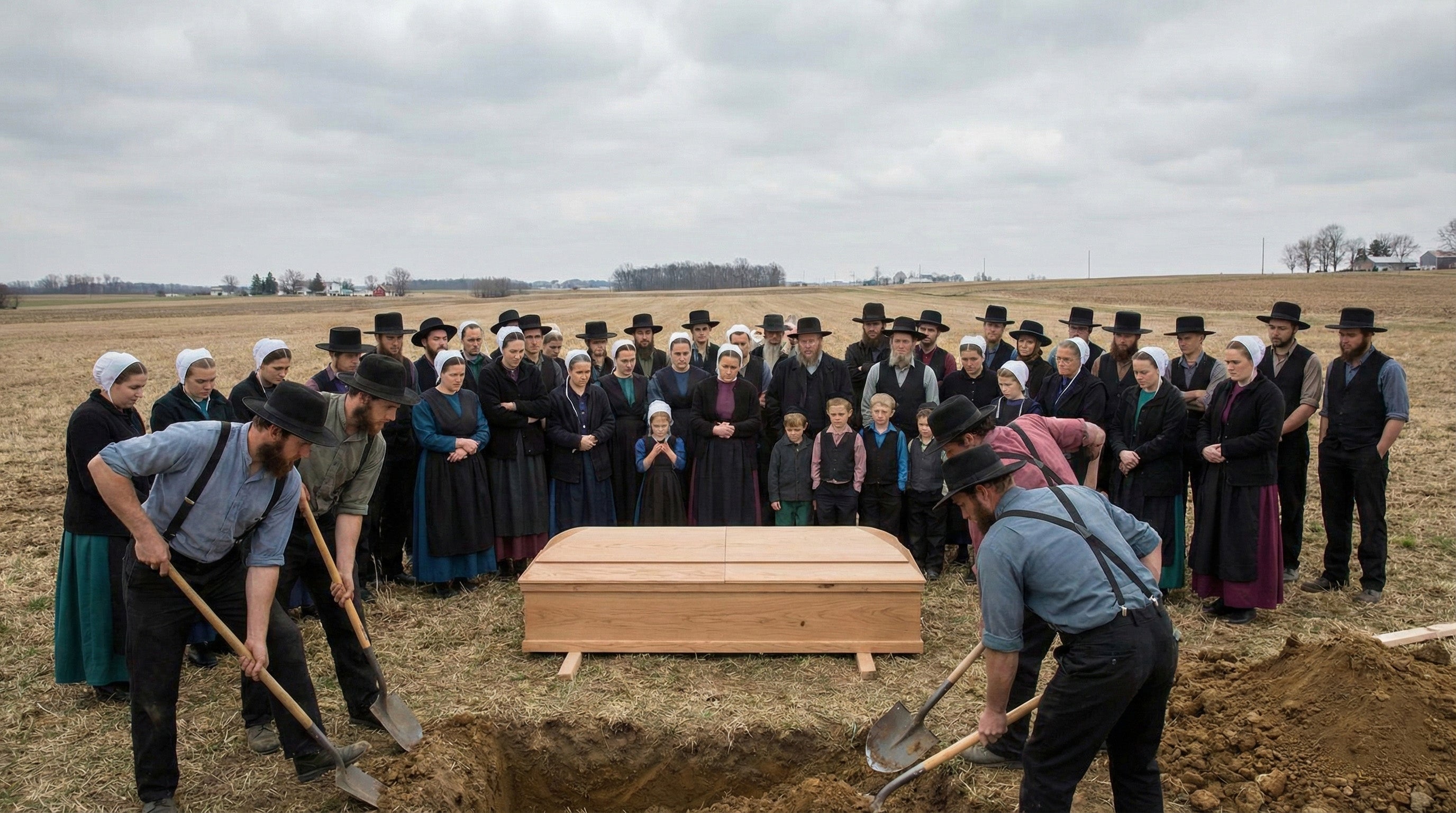 Amish Funerals: Simplicity, Community Support, and Hand-Dug Graves (Wh ...
