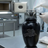 Are Ashes Loose in an Urn? How Cremains Are Packaged and How to Transfer Them Safely - Funeral.com, Inc.