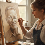 Ash-Infused Portrait Paintings: Using Cremains in Art Safely and Respectfully - Funeral.com, Inc.
