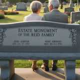 Bench Headstones and Estate Monuments: What They Are, Costs, and Cemetery Rules to Know - Funeral.com, Inc.