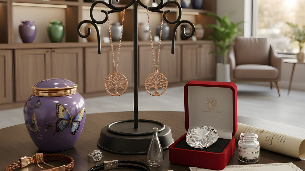 Best Cremation Jewelry and Keepsakes: Rings, Glass Memorials, and Top ...