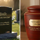 Comforting Quotes for When a Loved One Dies (Plus Urn & Headstone Inscription Ideas for Dads)