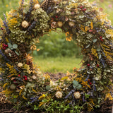 Compostable Dried Flower Wreaths: Eco-Friendly Memorial Tributes That Return to the Earth - Funeral.com, Inc.