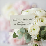 Condolence Messages That Actually Help: Short Texts, Cards, and Flower Notes