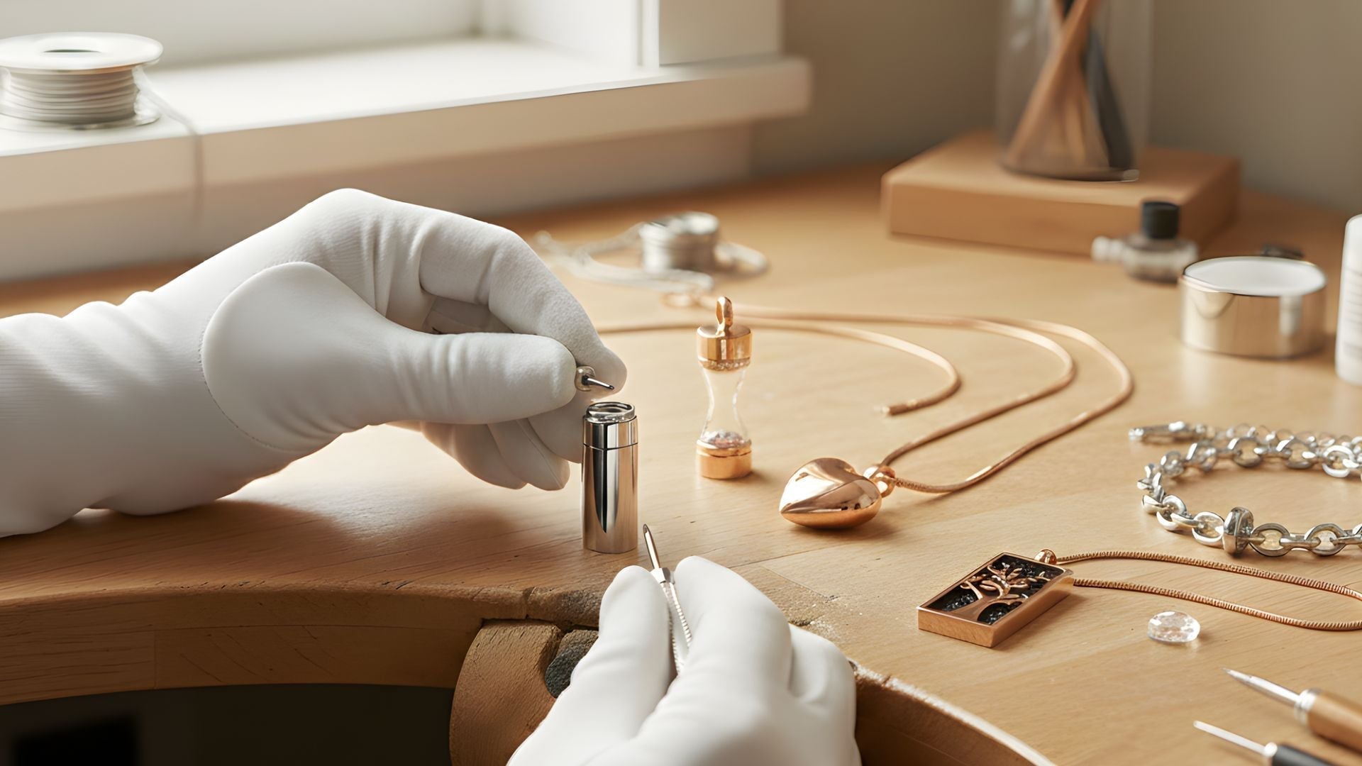 Threaded Small Chamber Cremation Jewelry Closures Compared: Screw, Threaded Chamber, Permanen ...