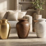 Cremation Urn Materials Guide: Metal, Wood, Ceramic, Stone, and Biodegradable Options (Plus What Can Be Buried) - Funeral.com, Inc.