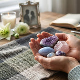 Crystal Healing & Gemstones for Grief Comfort: Finding Emotional Grounding Through Stones and Memory