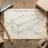 DIY Pine Box Casket Plans: Common Dimensions, Materials List, and What to Confirm First - Funeral.com, Inc.
