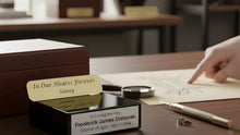 Engraved Urn Nameplates and Plaques: Wording Ideas, Materials, and How to Order the Right Fit - Funeral.com, Inc.