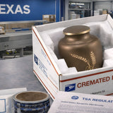 Flying or Shipping Ashes From Texas (2026): TSA Rules, USPS Shipping & Major Airports - Funeral.com, Inc.