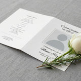 Funeral Program Examples: Order of Service Layout, Wording, and Template Ideas