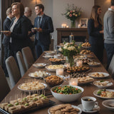 Funeral Receptions and Repasts: Food Ideas, Venue Options, and Etiquette After the Service - Funeral.com, Inc.