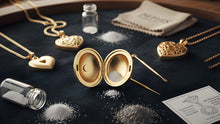 Gold Cremation Lockets: How Ash Necklaces Work, How to Fill Them, and What to Look For - Funeral.com, Inc.