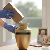 How to Transfer Ashes from a Temporary Box to a Permanent Urn (Safely) - Funeral.com, Inc.