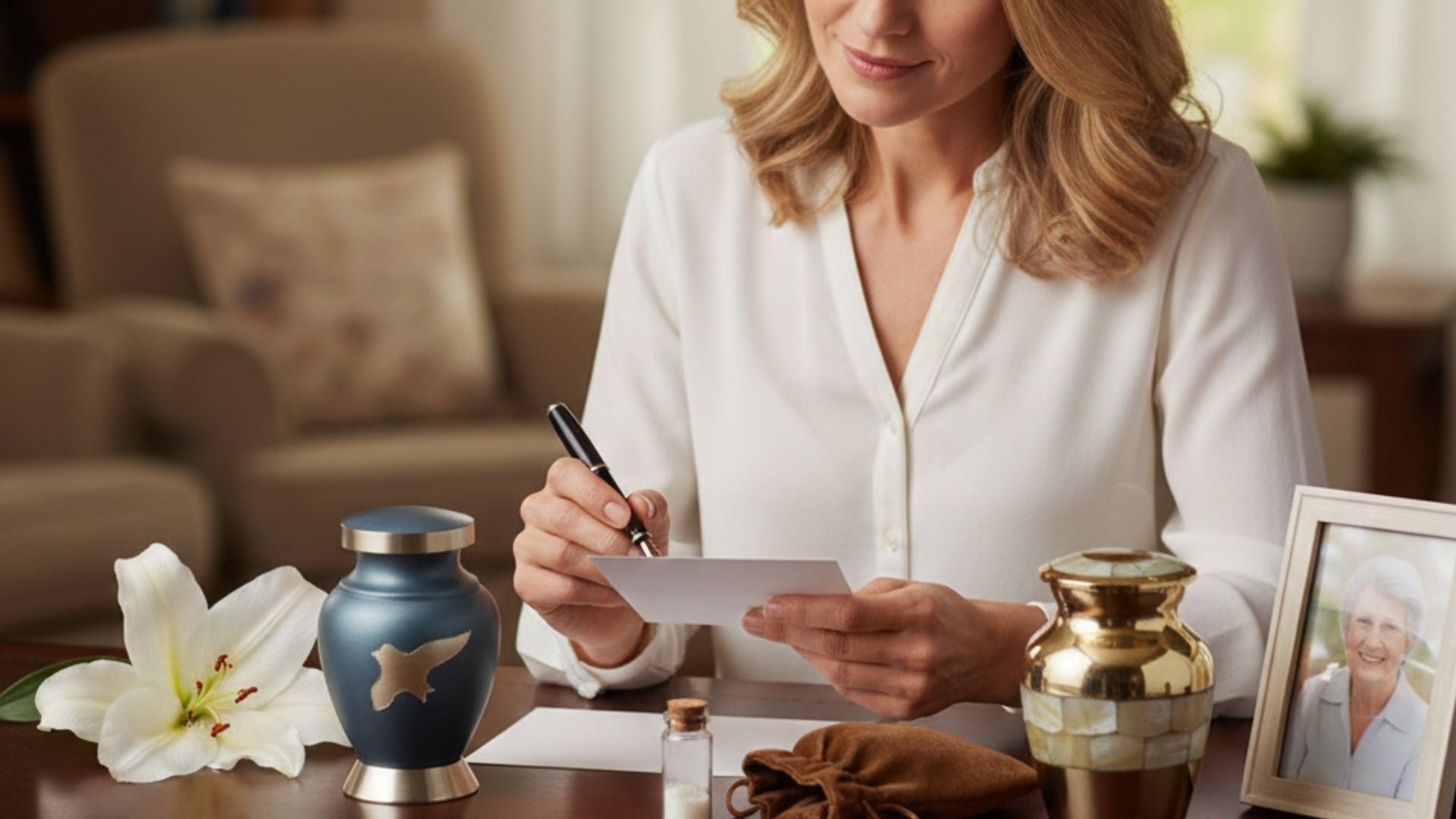 How to Write a Note to Include With Keepsake Urns: Gentle Phrasing ...